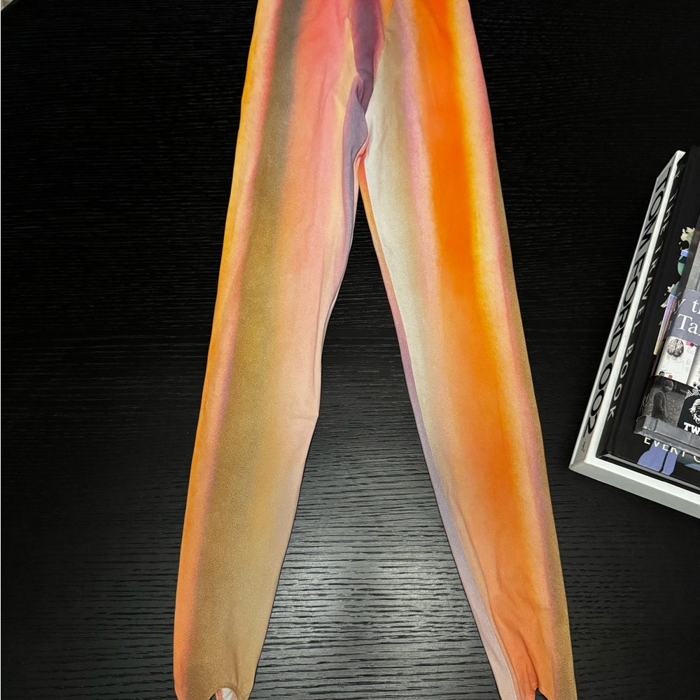 Mugler Multicolor Airbrush Gradient Leggings - image 2